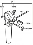 Bosch 0 601 194 703 Gsb 20-2 Re Percussion Drill 230 V / Eu Spare Parts